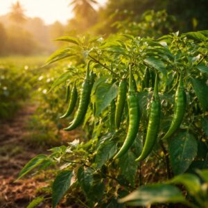 Fresh Hari Mirch (Green Chilli) by Urjakheti