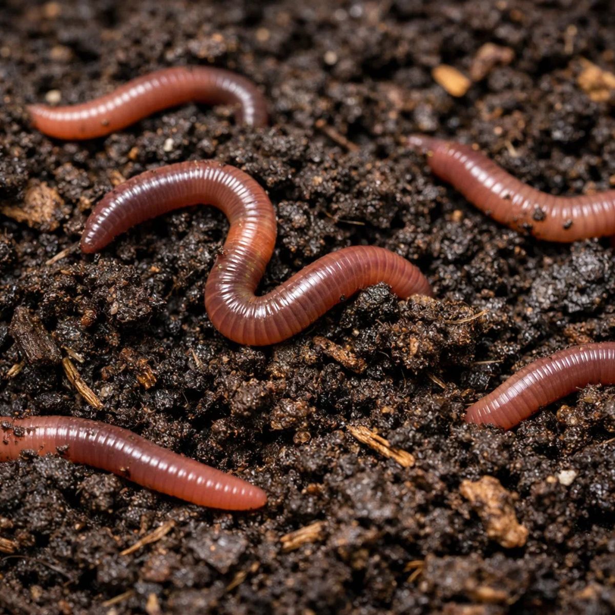 Live Earthworms for Vermicomposting | High Quality Composting Worms