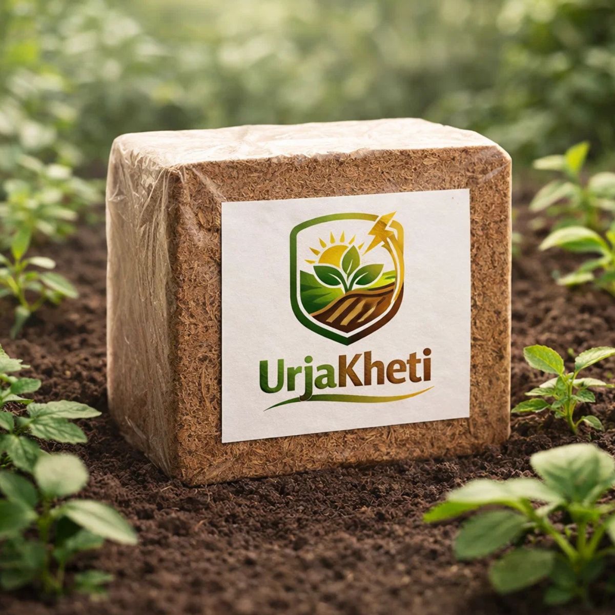 Urjakheti Premium Cocopeat for Plants | Organic Growing Medium for Gardening & Farming, 5kg