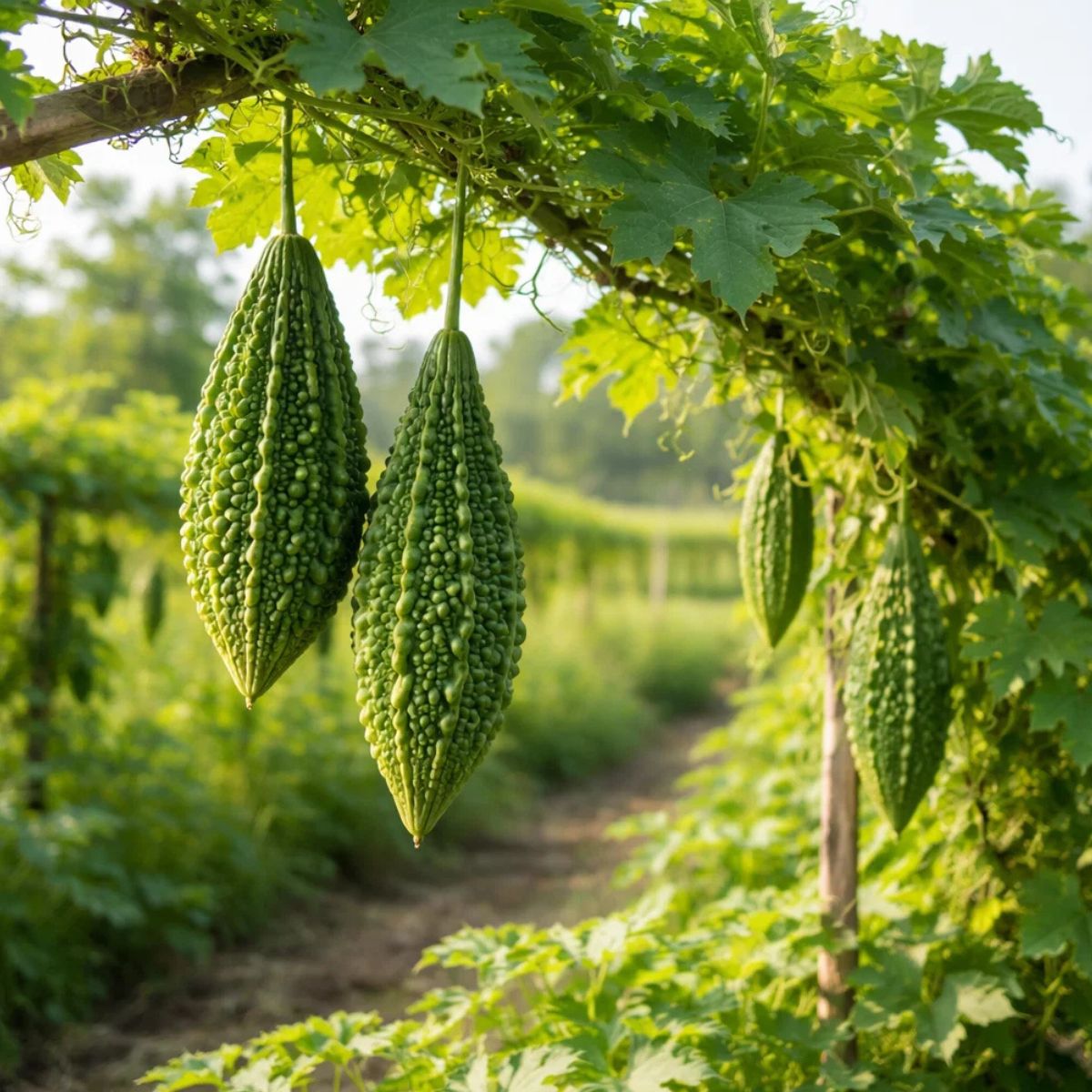 Fresh Karela (Bitter Gourd) by Urjakheti