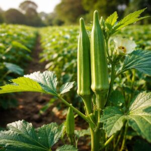 Fresh Bhindi (Okra) by Urjakheti