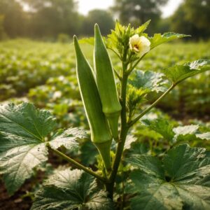 Fresh Bhindi (Okra) by Urjakheti