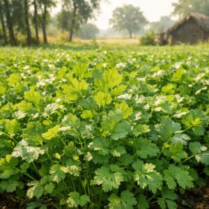 Fresh Dhaniya (Coriander Leaves) – 1 Bunch by Urjakheti