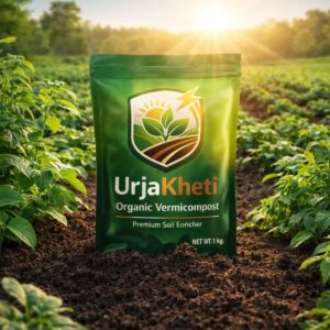 Urjakheti Premium Organic Get Vermicompost Fertilizer | 100% Natural & Chemical-Free, 1kg
