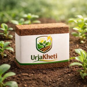 Urjakheti Premium Cocopeat for Plants | Organic Growing Medium for Gardening & Farming, 25kg