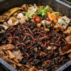 Urjakheti Live Earthworms for Vermicomposting | High Quality Composting Worms, 1kg