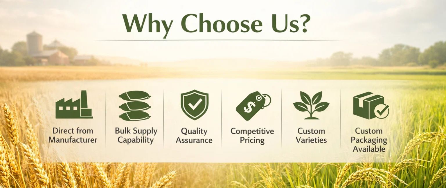 Why Choose Us - Wheat